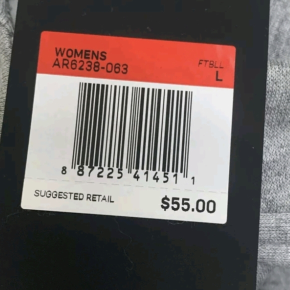 Nike Heathered Gray Alabama Crimson  Hoodie Sweatshirt Size L NWT MSRP $55 - Picture 6 of 6